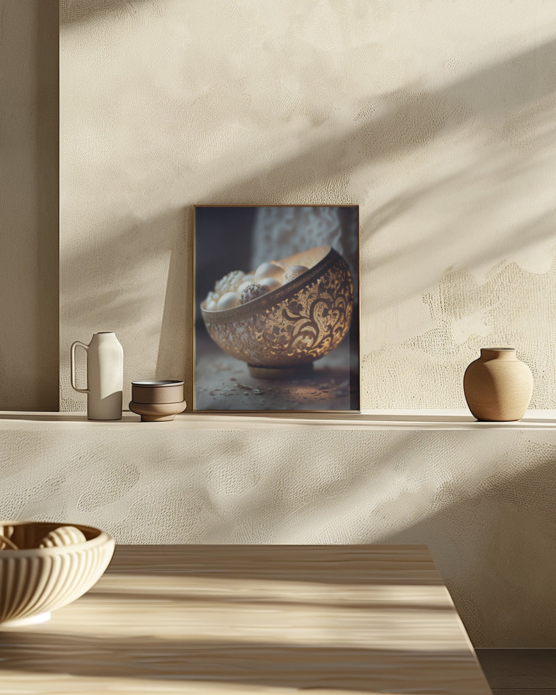 Glowing Bowl Poster